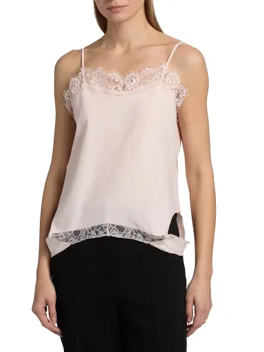 MM6 MAISON MARGIELA Women's Mirrored Lace Slip Top | Thumbnail 6 MM6 MAISON MARGIELA Women's Mirrored Lace Slip Top | Thumbnail 6