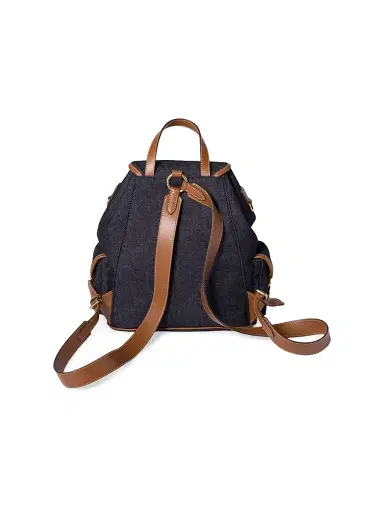 Miu Miu Women's Denim Backpack | Thumbnail 3 Miu Miu Women's Denim Backpack | Thumbnail 3