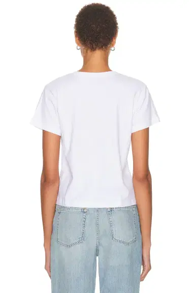 LESET Margo V Neck Tee | Thumbnail 3