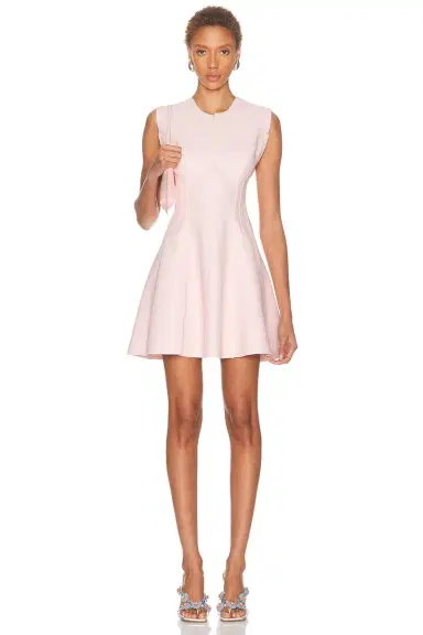 Norma Kamali Sleeveless Grace Mini Dress | Thumbnail 1