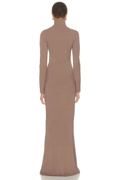 Mugler Column Jersey Dress | Thumbnail 3 Mugler Column Jersey Dress | Thumbnail 3