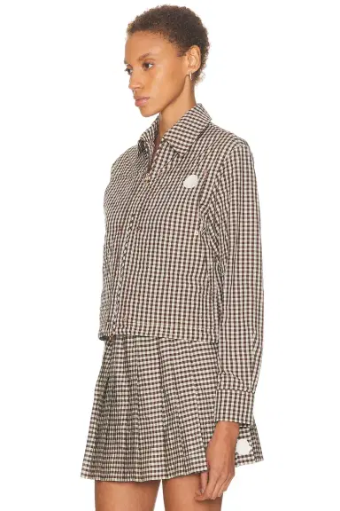 Moncler Gingham Top | Thumbnail 3 Moncler Gingham Top | Thumbnail 3