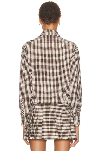 Moncler Gingham Top | Thumbnail 4 Moncler Gingham Top | Thumbnail 4