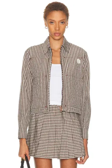 Moncler Gingham Top | Thumbnail 1 Moncler Gingham Top | Thumbnail 1