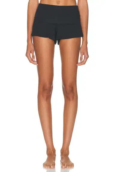 Lunya Soft Modal Rib Fold Over Short | Thumbnail 1 Lunya Soft Modal Rib Fold Over Short | Thumbnail 1