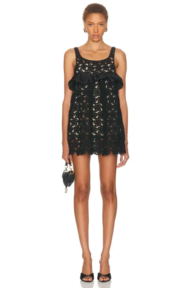 Miu Miu Macramé Anemone Dress