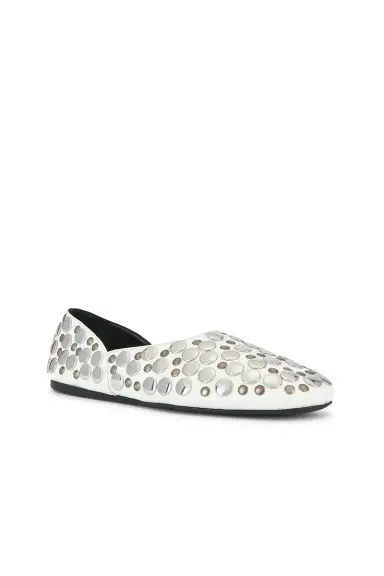 KHAITE Jane Studded Flat | Thumbnail 2