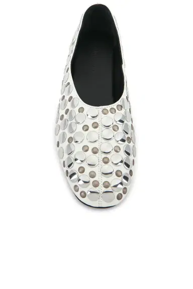 KHAITE Jane Studded Flat | Thumbnail 4