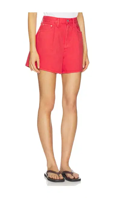 AGOLDE Rhoda Pleated A-line Shorts | Thumbnail 2 AGOLDE Rhoda Pleated A-line Shorts | Thumbnail 2