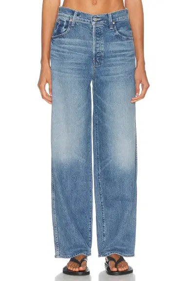 Mother The Delinquent Button Nerdy Jeans | Thumbnail 3