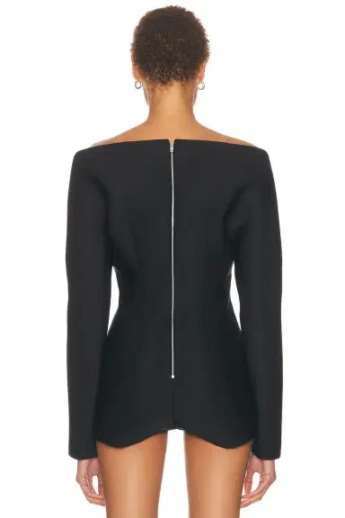 Mugler Long Sleeve Bodysuit | Thumbnail 3 Mugler Long Sleeve Bodysuit | Thumbnail 3
