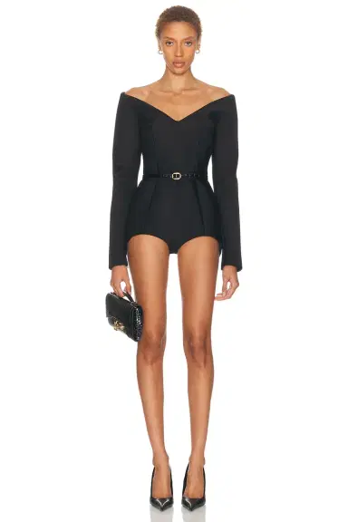Mugler Long Sleeve Bodysuit | Thumbnail 4 Mugler Long Sleeve Bodysuit | Thumbnail 4