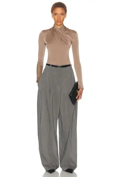 Mugler Long Sleeve High Neck Bodysuit | Thumbnail 5 Mugler Long Sleeve High Neck Bodysuit | Thumbnail 5