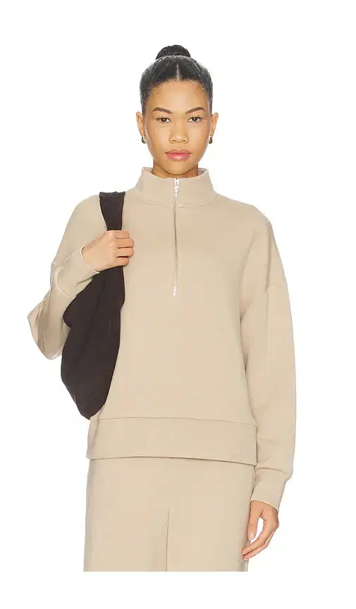 Mavis Mock Neck Sweatshirt