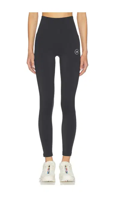 adidas by Stella McCartney Studio Ruched Legging | Thumbnail 1 adidas by Stella McCartney Studio Ruched Legging | Thumbnail 1