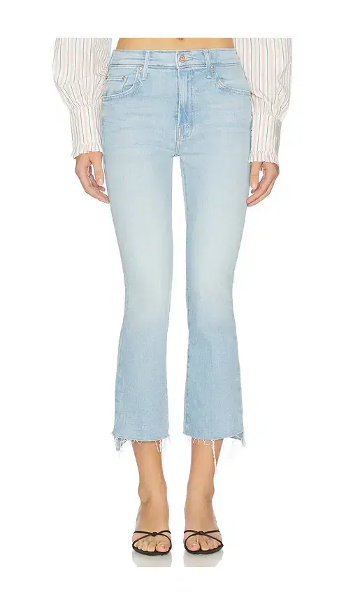 The Insider Crop Step Fray Jeans