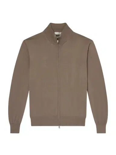 Canali Slim-Fit Cotton Zip-Up Sweater - Men | Thumbnail 1 Canali Slim-Fit Cotton Zip-Up Sweater - Men | Thumbnail 1