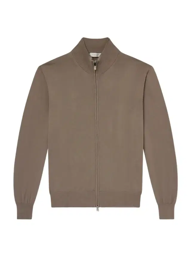 Slim-Fit Cotton Zip-Up Sweater - Men