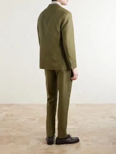 OFFICINE GÉNÉRALE Michel Lyocell, Linen and Cotton-Blend Jacket - Men | Thumbnail 4 OFFICINE GÉNÉRALE Michel Lyocell, Linen and Cotton-Blend Jacket - Men | Thumbnail 4
