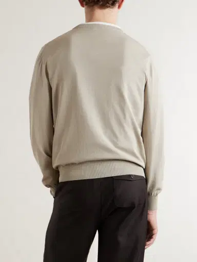 Canali Cotton Sweater - Men | Thumbnail 4
