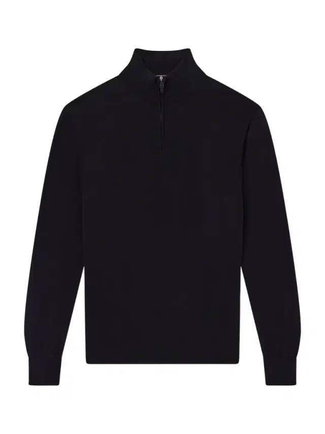 Cotton Half-Zip Sweater - Men