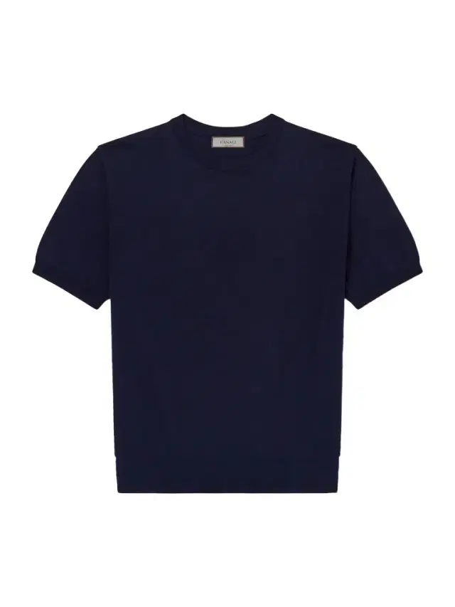 Canali Knitted Cotton T-Shirt - Men