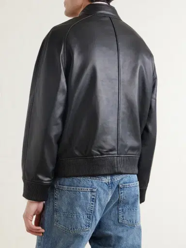 OFFICINE GÉNÉRALE Camron Leather Jacket - Men | Thumbnail 4