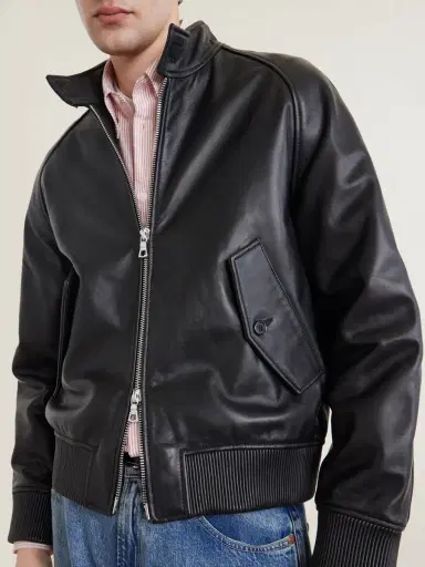 OFFICINE GÉNÉRALE Camron Leather Jacket - Men | Thumbnail 5