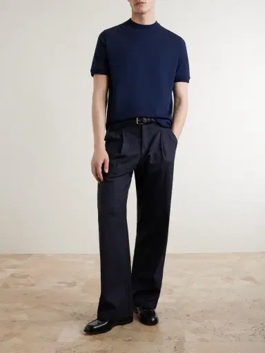 Canali Cotton-Jersey T-Shirt - Men | Thumbnail 2