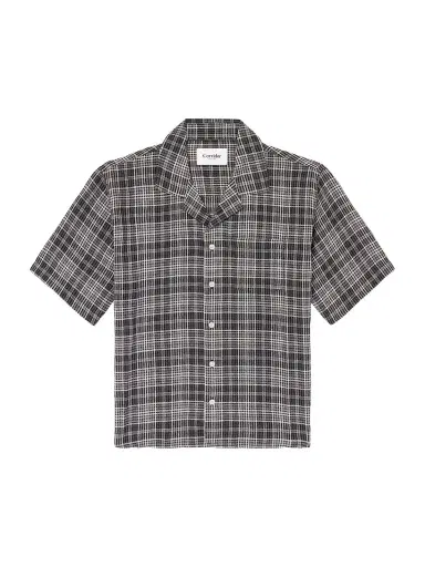 Corridor Camp-Collar Checked Seersucker Shirt - Men | Thumbnail 1