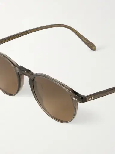 Oliver Peoples Riley Sun Round-Frame Acetate Sunglasses - Men | Thumbnail 3
