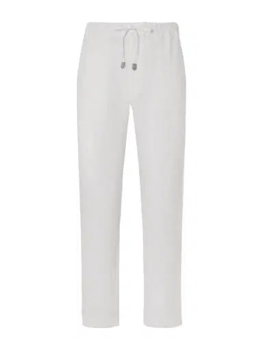 Canali Straight-Leg Linen Trousers - Men | Thumbnail 1