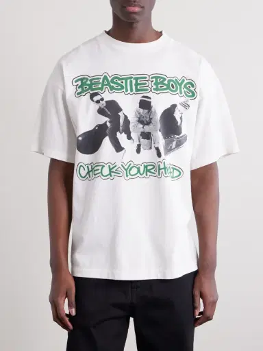 SAINT Mxxxxxx Beastie Boys Printed Cotton-Jersey T-shirt - Men | Thumbnail 3 SAINT Mxxxxxx Beastie Boys Printed Cotton-Jersey T-shirt - Men | Thumbnail 3
