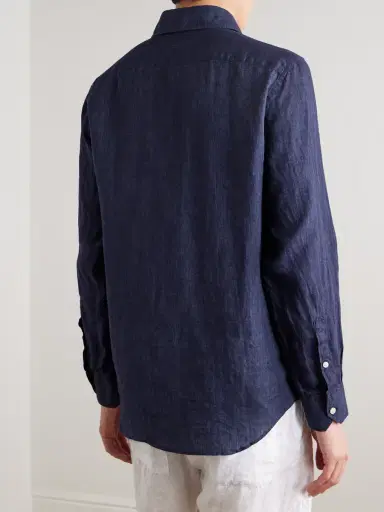 Frescobol Carioca Antonio Linen Shirt - Men | Thumbnail 4