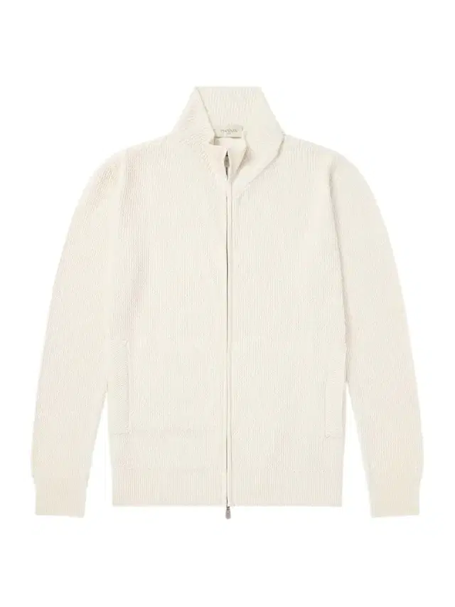 Knitted Silk and Linen-Blend Zip-Up Cardigan - Men