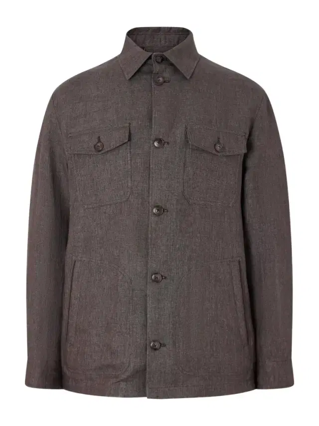 Linen Overshirt - Men