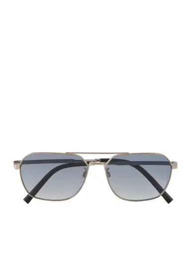 Oliver Peoples R-17 Aviator-Style Silver-Tone Sunglasses - Men | Thumbnail 1