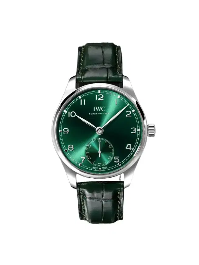 Portugieser Automatic Chronograph 40mm Stainless Steel and Alligator Watch, Ref. No. IW358310 - Men