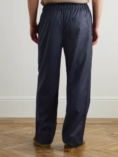 Frescobol Carioca Luan Straight-Leg Wool Drawstring Trousers - Men | Thumbnail 4 Frescobol Carioca Luan Straight-Leg Wool Drawstring Trousers - Men | Thumbnail 4