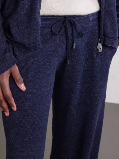 PIACENZA 1733 Straight-Leg Silk and Linen-Blend Drawstring Sweatpants - Men | Thumbnail 5 PIACENZA 1733 Straight-Leg Silk and Linen-Blend Drawstring Sweatpants - Men | Thumbnail 5