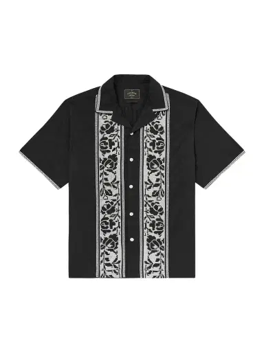 Portuguese Flannel Convertible-Collar Embroidered Cotton Shirt - Men | Thumbnail 1 Portuguese Flannel Convertible-Collar Embroidered Cotton Shirt - Men | Thumbnail 1