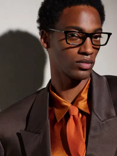 Saint Laurent Squared-Frame Acetate Sunglasses - Men | Thumbnail 4