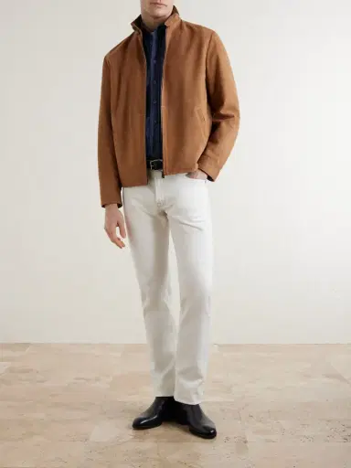 Canali Slim-Fit Straight-Leg Jeans - Men | Thumbnail 2
