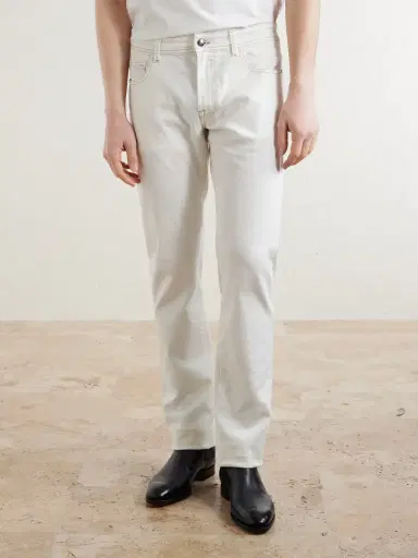 Canali Slim-Fit Straight-Leg Jeans - Men | Thumbnail 3