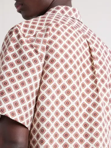 Portuguese Flannel Convertible-Collar Printed Silk and Linen-Blend Shirt - Men | Thumbnail 5 Portuguese Flannel Convertible-Collar Printed Silk and Linen-Blend Shirt - Men | Thumbnail 5