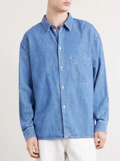 A Kind Of Guise Gusto Cotton-Blend Denim Shirt - Men | Thumbnail 3