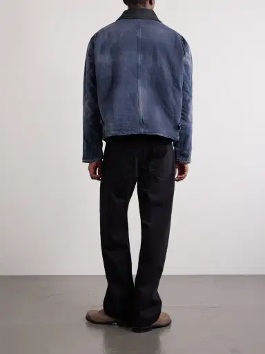 Satoshi Nakamoto Logo-Embellished Cotton-Canvas Jacket - Men | Thumbnail 4