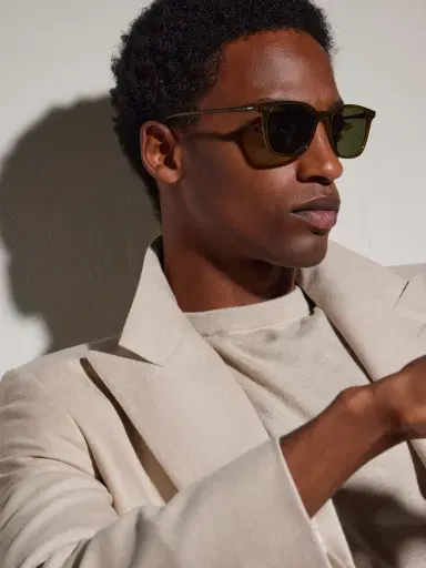 Oliver Peoples Laedin D-Frame Acetate Sunglasses - Men | Thumbnail 2