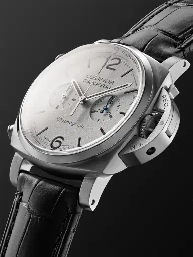 Panerai Luminor Chrono Automatic Flyback Chronograph Stainless Steel Watch, Ref. PAM1218 - Men | Thumbnail 3