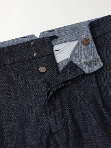 Slowear Straight-Leg Pleated Jeans - Men | Thumbnail 6 Slowear Straight-Leg Pleated Jeans - Men | Thumbnail 6
